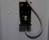 Laser Tool Setter on Shelf Bracket
